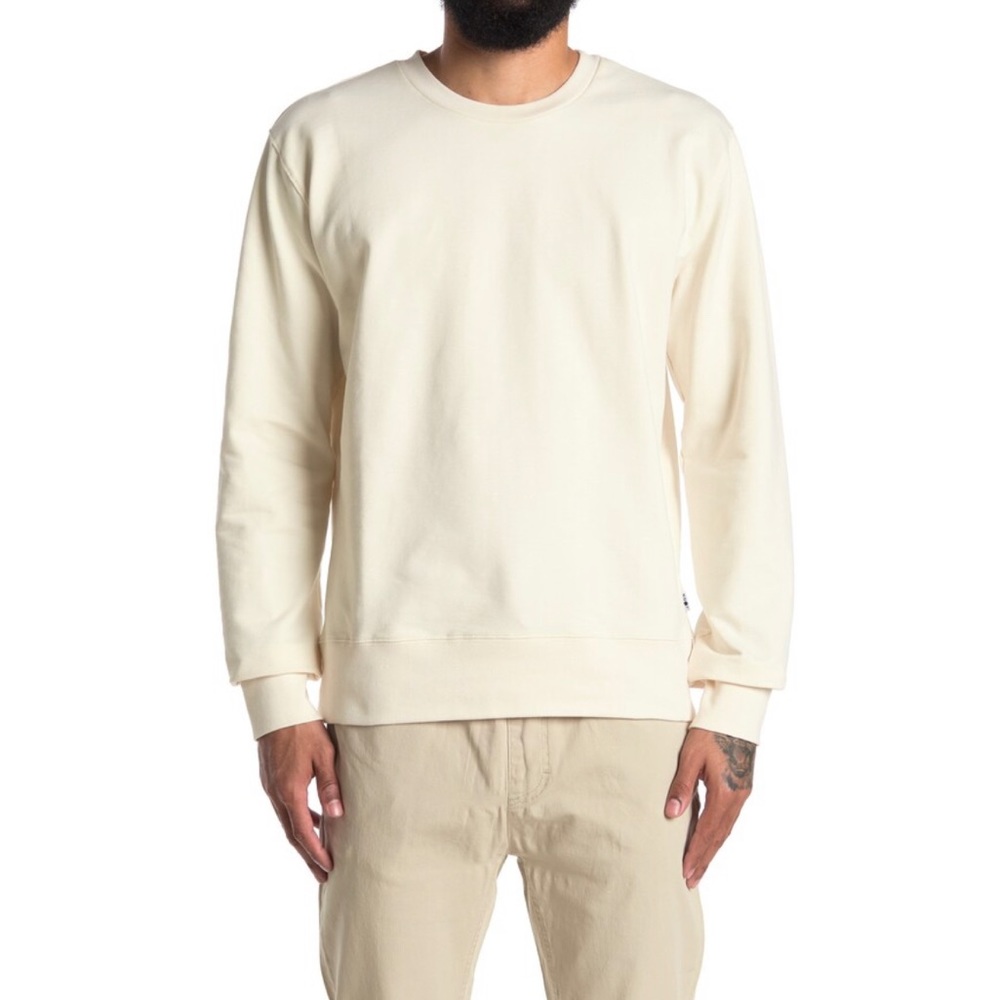 NN07 No Nationality Barrow 3383 crewneck beige cream campaign sweatshirt sweater